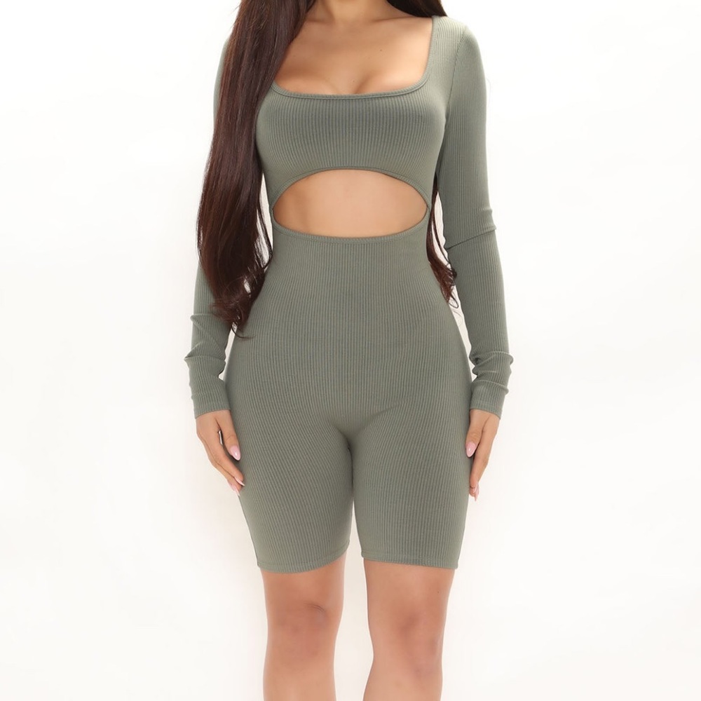 Green romper